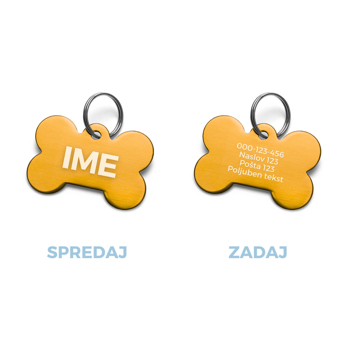 Privjesak za identifikaciju - KOST