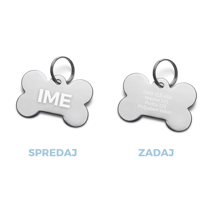 Privjesak za identifikaciju - KOST