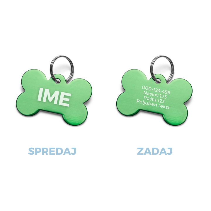 Privjesak za identifikaciju - KOST