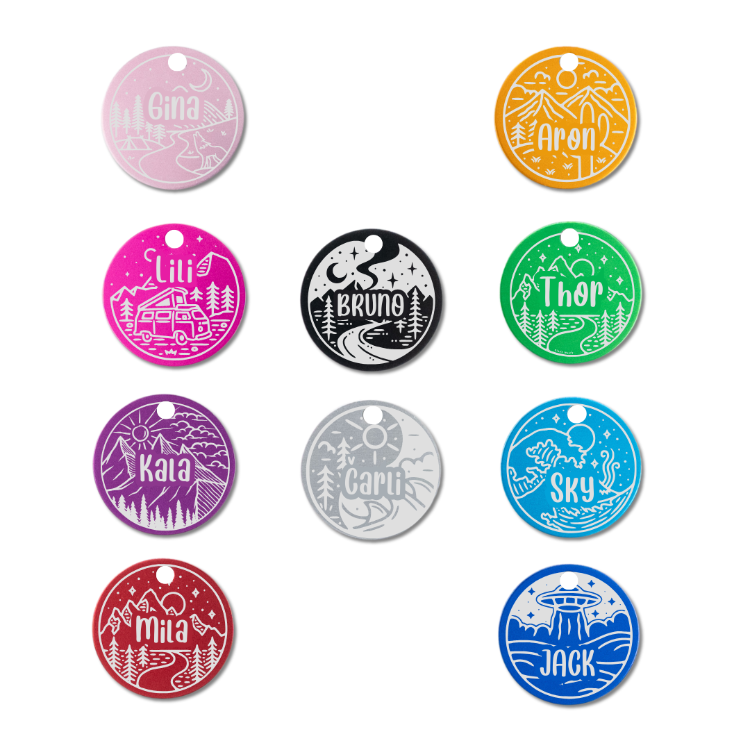 Privjesak za identifikaciju - KRUG