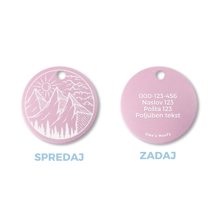 Privjesak za identifikaciju - KRUG