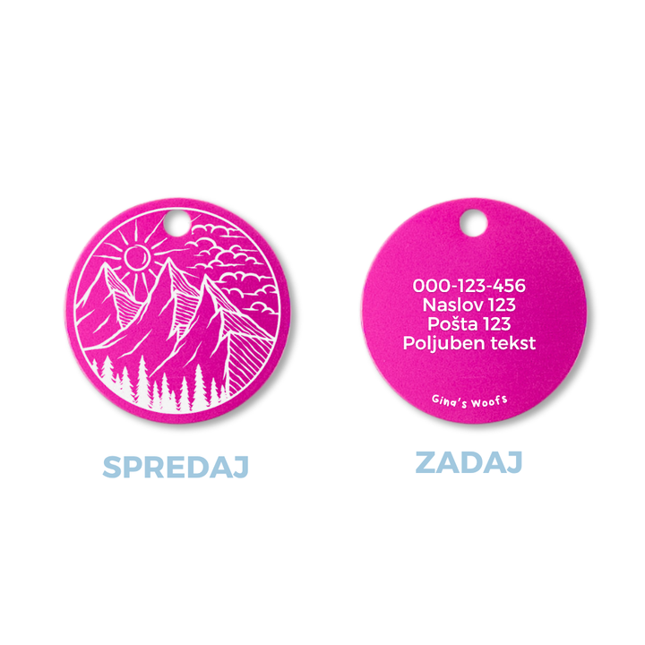 Privjesak za identifikaciju - KRUG