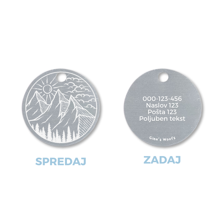 Privjesak za identifikaciju - KRUG