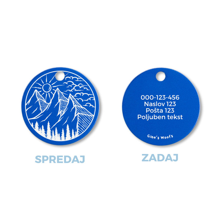 Privjesak za identifikaciju - KRUG