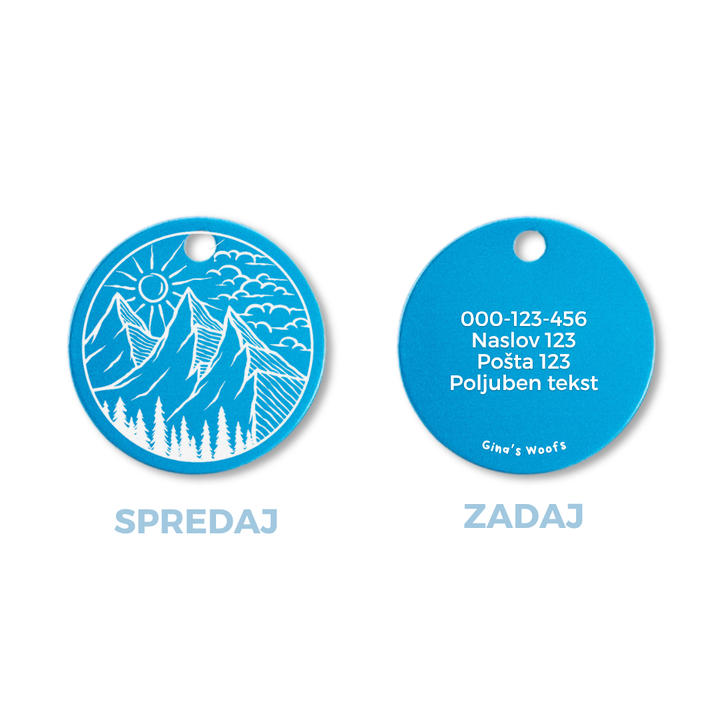 Privjesak za identifikaciju - KRUG